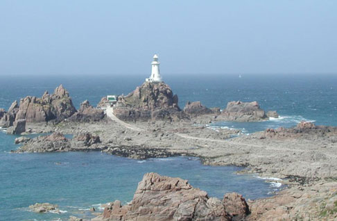 Jersey News from ITV Channel Television - Corbiere lighthouse Google street view