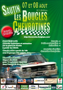 Les Boucles Chevrotines 2010 - 100 % Rallye Belges - AutoPassion